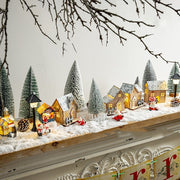 Christmas Luminous Cabin Decoration Tree